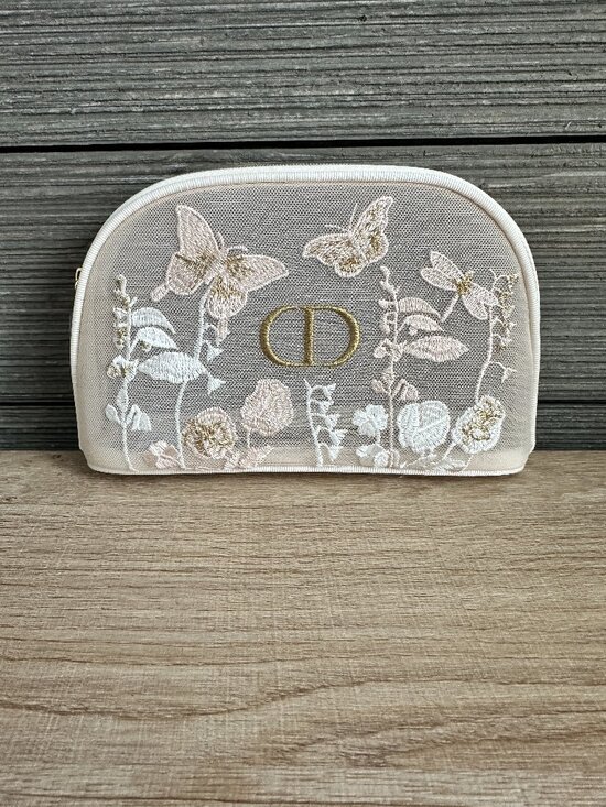 Dior Handbags - DIOR Limited-Edition Lucky Miss Ritual Butterfly Embroidered Pouch
